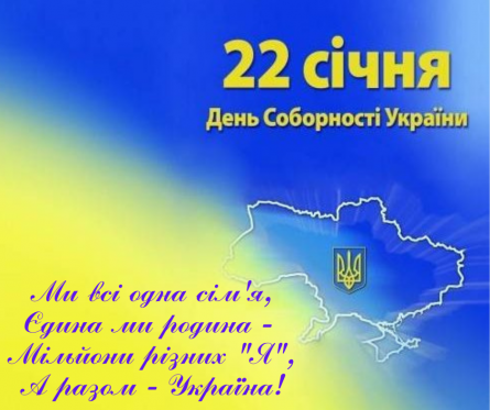 З Днем Соборності України