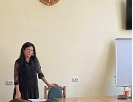 Гостьова лекція на тему "Правова грамотність сучасного офісного  працівника: документи, інформація, конфіденційність та відповідальність"